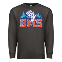 Smoke blue mountain state Premium Sweatshirt - PixelWave