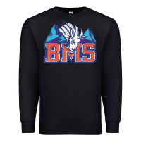 Black blue mountain state Premium Sweatshirt - PixelWave