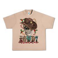 Burro howdy christmas skull Urban Heavy Tee - FaDigitalArtStudio