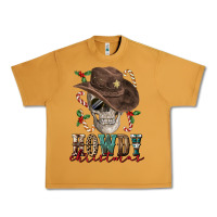 Peanut Butter howdy christmas skull Urban Heavy Tee - FaDigitalArtStudio