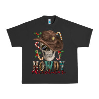Pigment Black howdy christmas skull Urban Heavy Tee - FaDigitalArtStudio