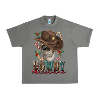 Tornado howdy christmas skull Urban Heavy Tee - FaDigitalArtStudio
