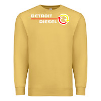 Antique Gold Detroit Diesel Premium Sweatshirt - PixelWave