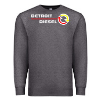 Charcoal Heather Detroit Diesel Premium Sweatshirt - PixelWave