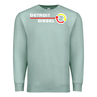 Seafoam Detroit Diesel Premium Sweatshirt - PixelWave