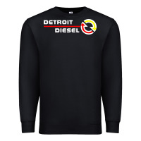 Black Detroit Diesel Premium Sweatshirt - PixelWave