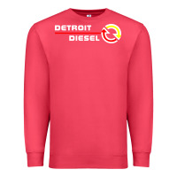 Cardinal Detroit Diesel Premium Sweatshirt - PixelWave