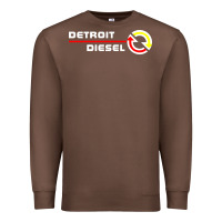 Chestnut Detroit Diesel Premium Sweatshirt - PixelWave