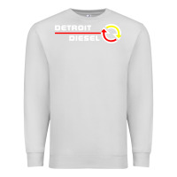 Dove Grey Detroit Diesel Premium Sweatshirt - PixelWave