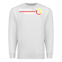 Oatmeal Heather Detroit Diesel Premium Sweatshirt - PixelWave