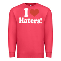 Cardinal i love haters Premium Sweatshirt - PixelWave
