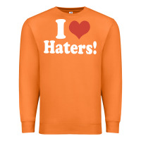 Carrot i love haters Premium Sweatshirt - PixelWave