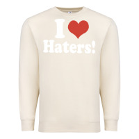 Sandshell i love haters Premium Sweatshirt - PixelWave