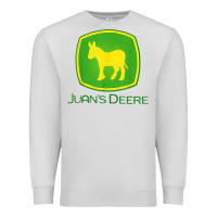 Dove Grey Juan Deere Farmer Gardener Landscaper Funny Premium Sweatshirt - PixelWave