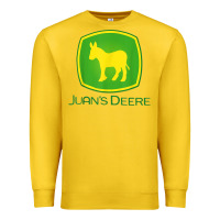 Lemon Juan Deere Farmer Gardener Landscaper Funny Premium Sweatshirt - PixelWave