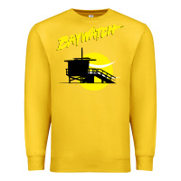 Lemon baywatch lifeguard tower sunset   baywatch Premium Sweatshirt - PixelWave