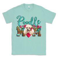 Seafoam poodle mom Classic Tee - Artiststas