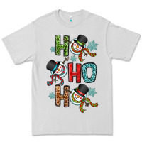 Dove Grey ho ho ho Premium Tee - OliviaCreatesArt