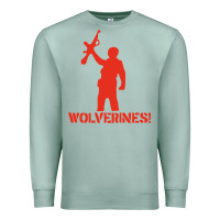 Seafoam red dawn wolverines Premium Sweatshirt - PixelWave