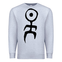 Heather Grey Einsturzende Neubauten Premium Sweatshirt - PixelWave