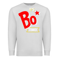 Dove Grey it's bo time Premium Sweatshirt - PixelWave