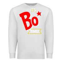 Oatmeal Heather it's bo time Premium Sweatshirt - PixelWave