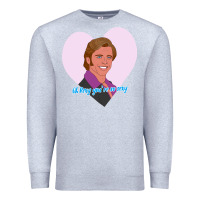Heather Grey sexy rexy Premium Sweatshirt - PixelWave
