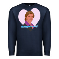 Navy sexy rexy Premium Sweatshirt - PixelWave