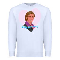 White sexy rexy Premium Sweatshirt - PixelWave
