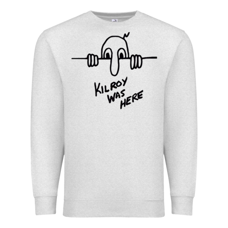 Kilroy Was Here (on Redbubble) Gift Premium Sweatshirt by PixelWave | Teevron