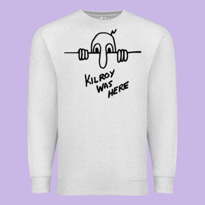 Kilroy Was Here (on Redbubble) Gift Premium Sweatshirt Designed By Pixelwave