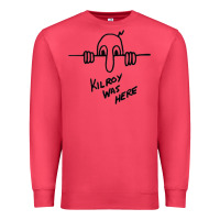 Cardinal Kilroy was here (on RedBubble) gift Premium Sweatshirt - PixelWave