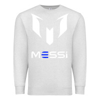 Oatmeal Heather messi Premium Sweatshirt - PixelWave