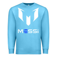 Ocean Blue messi Premium Sweatshirt - PixelWave