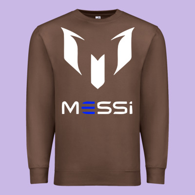 Messi Premium Sweatshirt Designed By Pixelwave