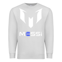 Dove Grey messi Premium Sweatshirt - PixelWave