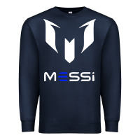 Navy messi Premium Sweatshirt - PixelWave