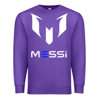 Purple messi Premium Sweatshirt - PixelWave