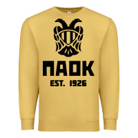 Antique Gold paok merch Premium Sweatshirt - PixelWave