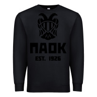Black paok merch Premium Sweatshirt - PixelWave