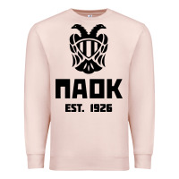 Pale Pink paok merch Premium Sweatshirt - PixelWave