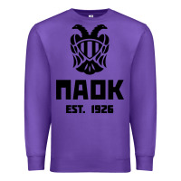 Purple paok merch Premium Sweatshirt - PixelWave