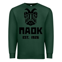 Sports Green paok merch Premium Sweatshirt - PixelWave