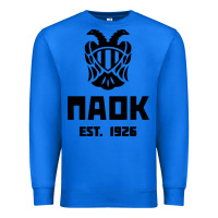 True Royal paok merch Premium Sweatshirt - PixelWave
