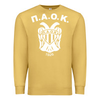Antique Gold paok merch Premium Sweatshirt - PixelWave
