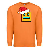 Carrot Geometry Dash Premium Sweatshirt - PixelWave