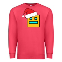 Cardinal Geometry Dash Premium Sweatshirt - PixelWave