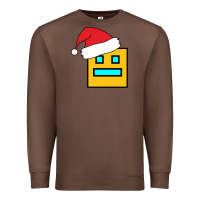 Chestnut Geometry Dash Premium Sweatshirt - PixelWave
