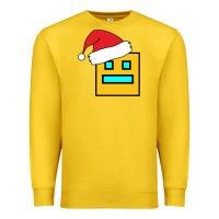 Lemon Geometry Dash Premium Sweatshirt - PixelWave