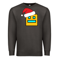 Smoke Geometry Dash Premium Sweatshirt - PixelWave